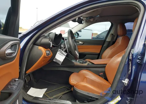 2017 Alfa Romeo Giulia Ti Rwd from USA, damaged, VIN ZARFAECN0H7543627